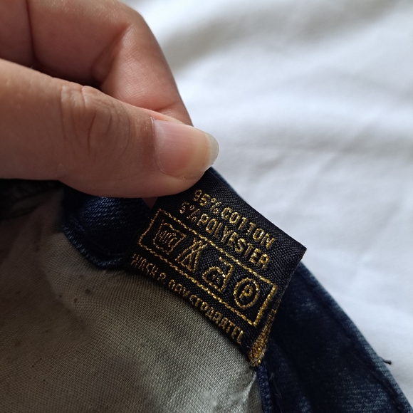 YaZiPai | Dark Blue styled fade with embroidered start women's skinny Jean - Picture 14 of 15